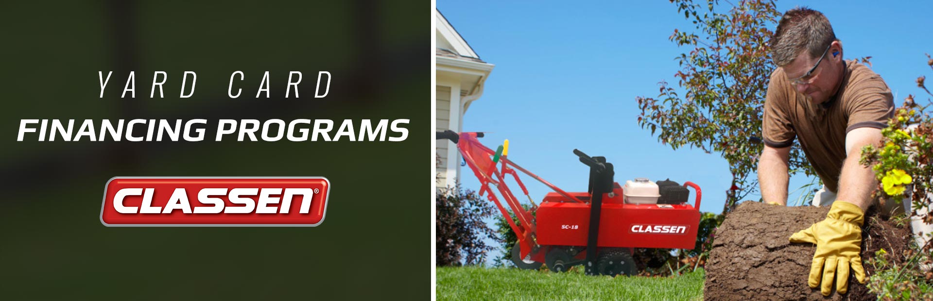 Classen: Classen - Yard Card Financing Programs